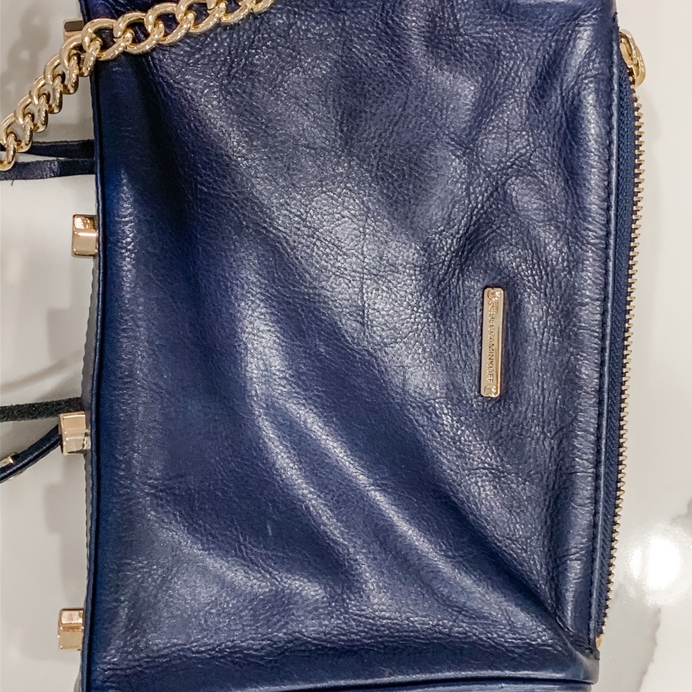 Navy Rebecca Minkoff Crossbody bag. Like new